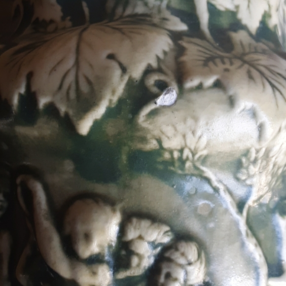 Antique Gothic Pitcher with Embossed Figures - Picture 7 of 8